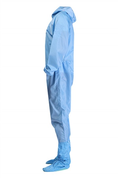 SKPC011  supplies dustless clothing, one-piece hooded clothing, anti-static clothing, anti-dust clothing set, isolation clothing, industrial protective clothing, protective clothing manufacturers, anti-epidemic prevention does not include shoes FDA Qualif 45 degree